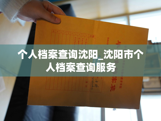 个人档案查询沈阳_沈阳市个人档案查询服务