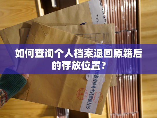 如何查询个人档案退回原籍后的存放位置？