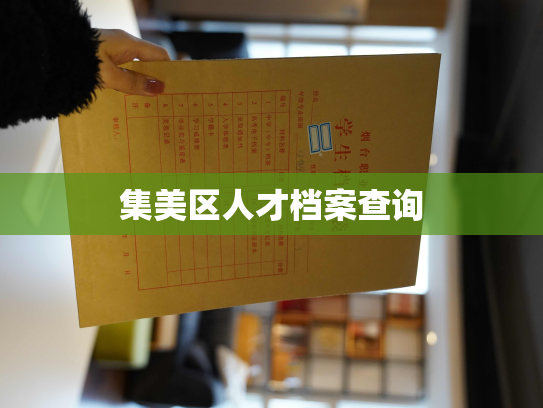 集美区人才档案查询