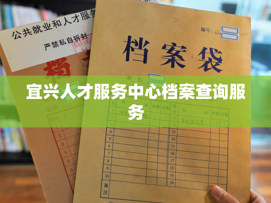 宜兴人才服务中心档案查询服务