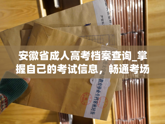 安徽省成人高考档案查询_掌握自己的考试信息，畅通考场之路