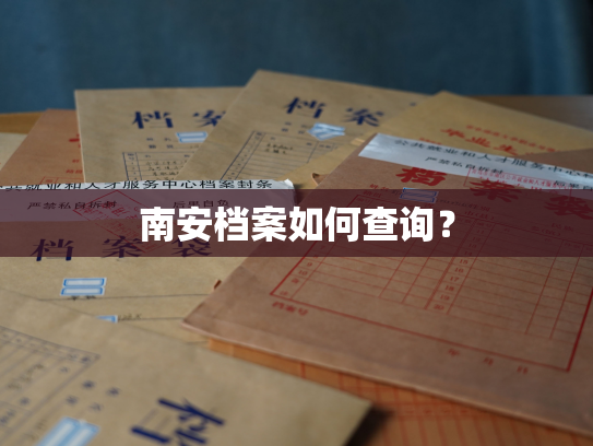 南安档案如何查询？