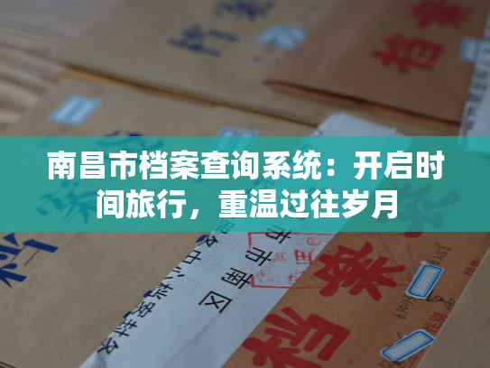 南昌市档案查询系统：开启时间旅行，重温过往岁月