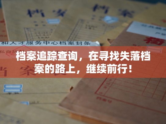 档案追踪查询，在寻找失落档案的路上，继续前行！