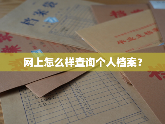 网上怎么样查询个人档案？