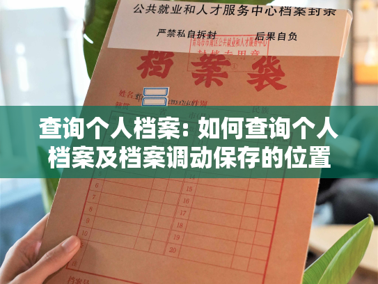 查询个人档案: 如何查询个人档案及档案调动保存的位置
