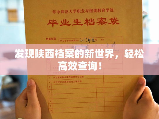 发现陕西档案的新世界，轻松高效查询！