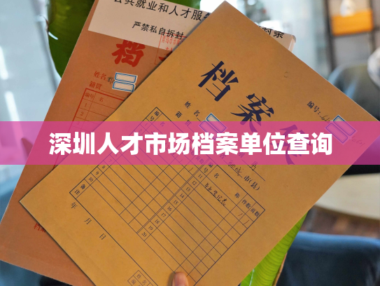 深圳人才市场档案单位查询