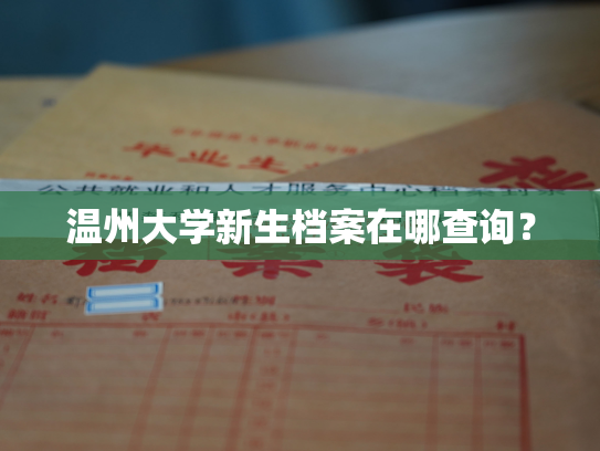 温州大学新生档案在哪查询？