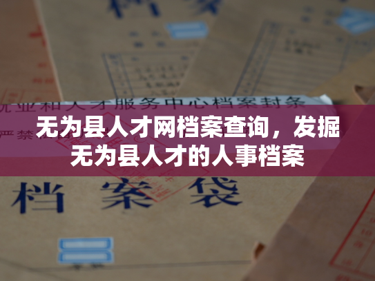 无为县人才网档案查询，发掘无为县人才的人事档案