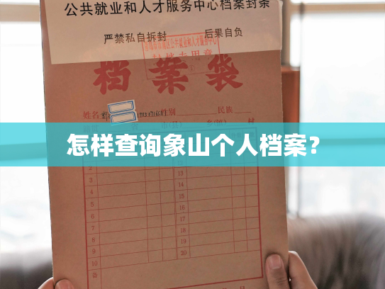怎样查询象山个人档案？
