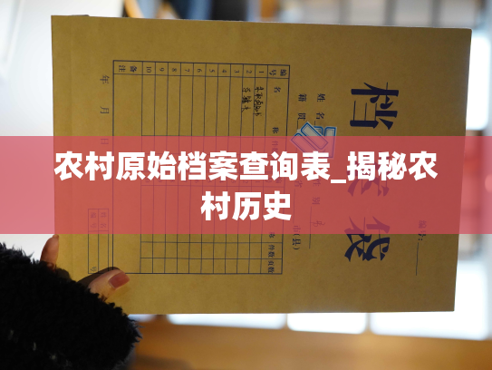 农村原始档案查询表_揭秘农村历史