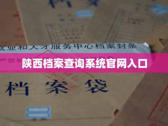 陕西档案查询系统官网入口