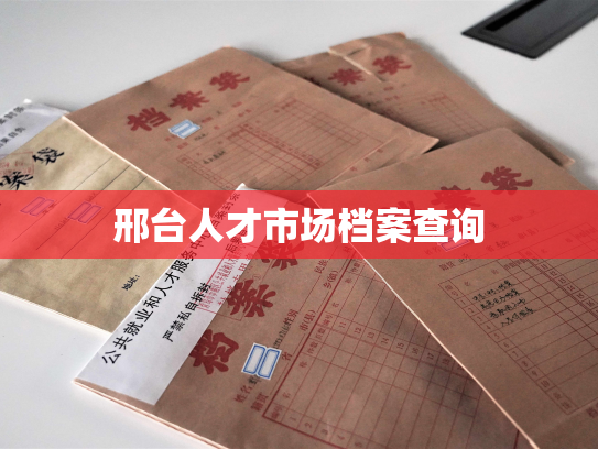 邢台人才市场档案查询