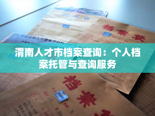 渭南人才市档案查询：个人档案托管与查询服务