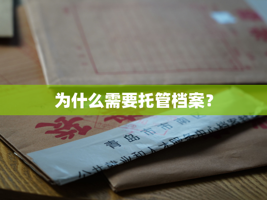 为什么需要托管档案？