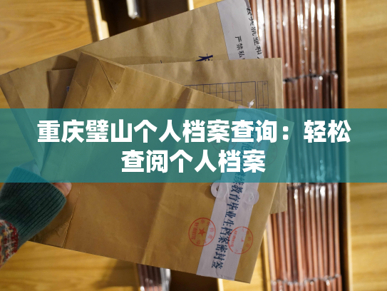 重庆璧山个人档案查询：轻松查阅个人档案
