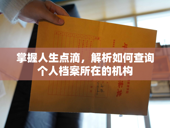 掌握人生点滴，解析如何查询个人档案所在的机构