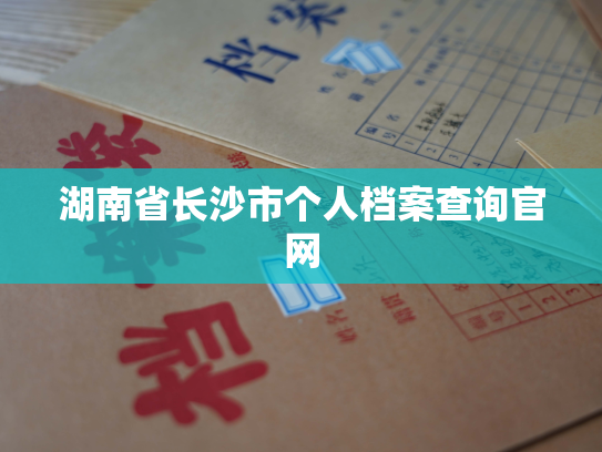 湖南省长沙市个人档案查询官网