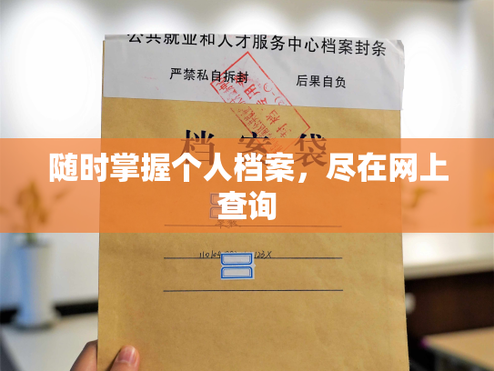 随时掌握个人档案，尽在网上查询