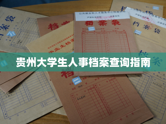 贵州大学生人事档案查询指南