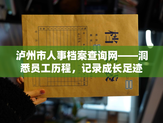 泸州市人事档案查询网——洞悉员工历程，记录成长足迹