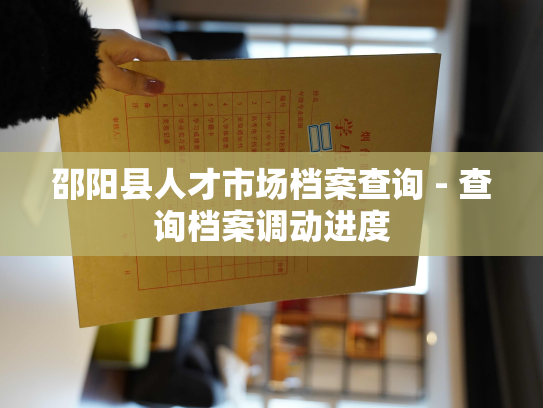 邵阳县人才市场档案查询 - 查询档案调动进度