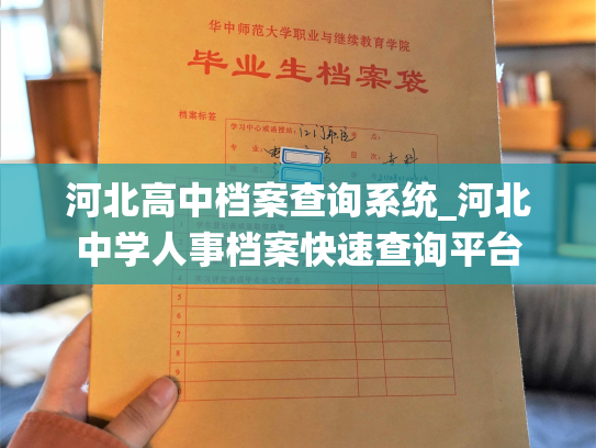 河北高中档案查询系统_河北中学人事档案快速查询平台