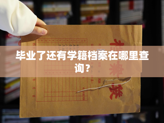 毕业了还有学籍档案在哪里查询？