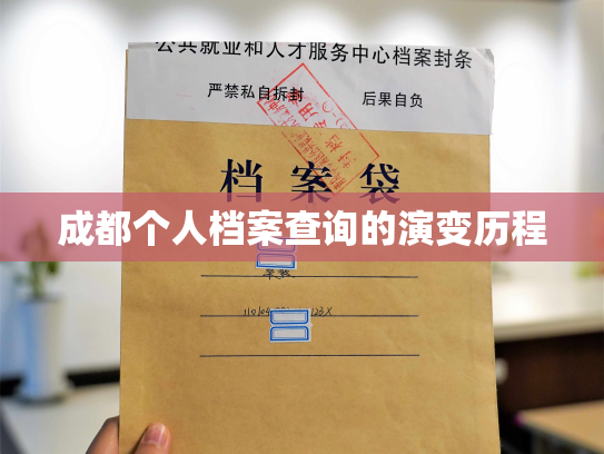 成都个人档案查询的演变历程