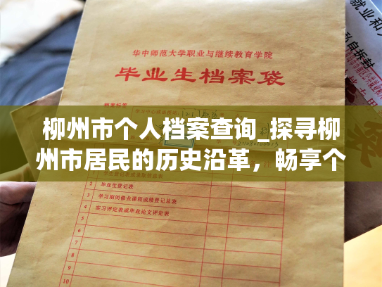 柳州市个人档案查询_探寻柳州市居民的历史沿革，畅享个人档案查询服务。