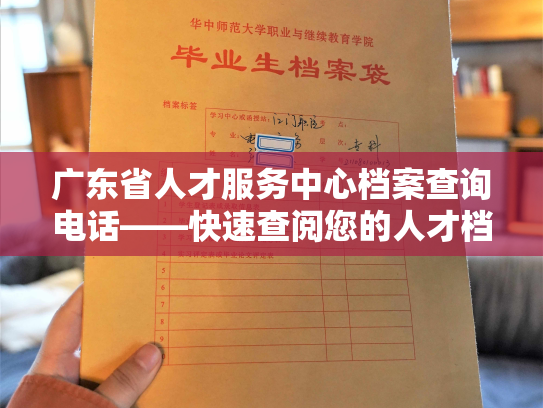 广东省人才服务中心档案查询电话——快速查阅您的人才档案资料