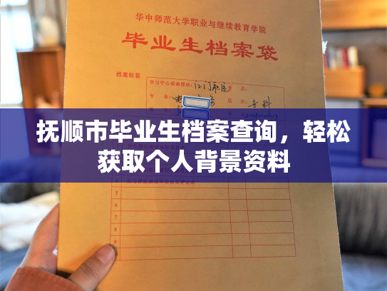 抚顺市毕业生档案查询，轻松获取个人背景资料