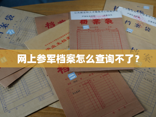 网上参军档案怎么查询不了？