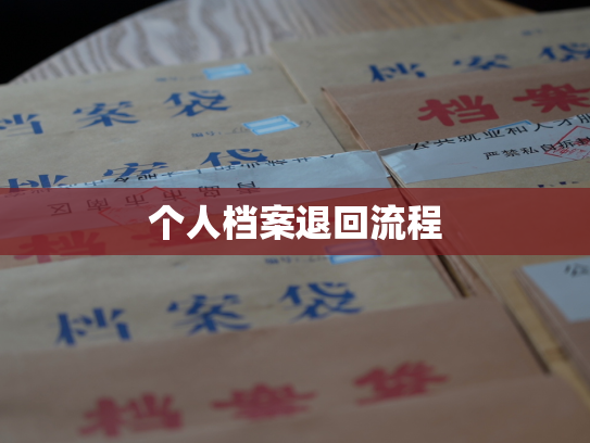 个人档案退回流程