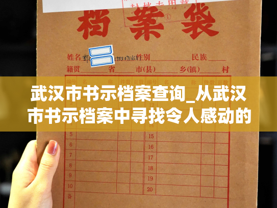 武汉市书示档案查询_从武汉市书示档案中寻找令人感动的故事