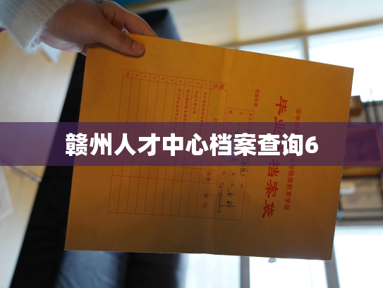 赣州人才中心档案查询6