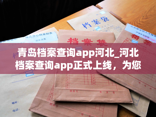 青岛档案查询app河北_河北档案查询app正式上线，为您提供一站式的档案查询服务。