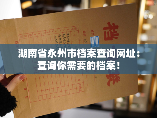 湖南省永州市档案查询网址：查询你需要的档案！