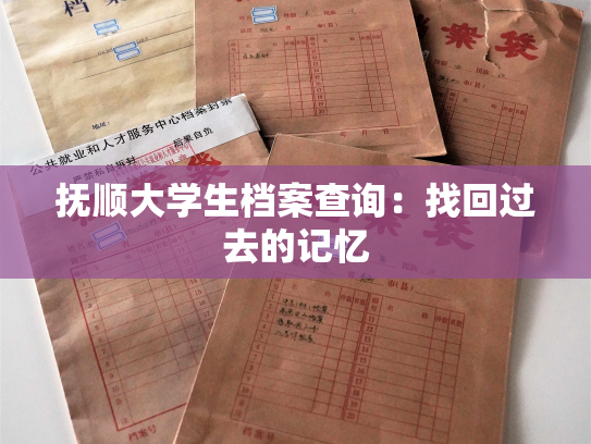 抚顺大学生档案查询：找回过去的记忆