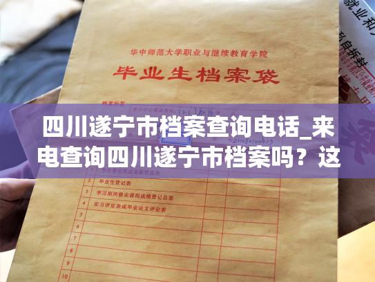 四川遂宁市档案查询电话_来电查询四川遂宁市档案吗？这里提供专业的咨询服务。让我们帮您查询档案信息，解答您的疑虑，愉快服务！