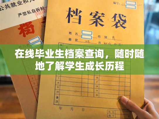 在线毕业生档案查询，随时随地了解学生成长历程