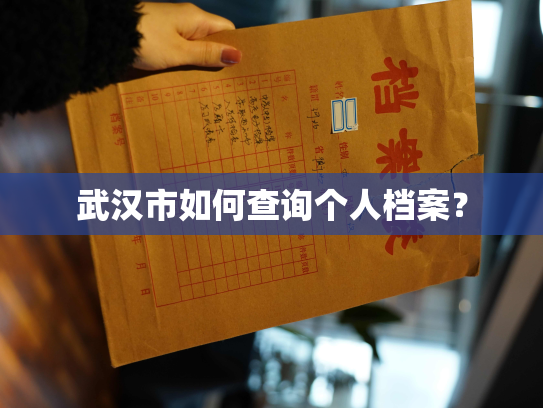 武汉市如何查询个人档案？