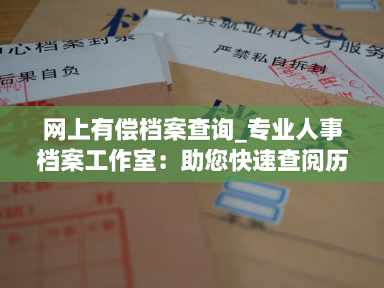 网上有偿档案查询_专业人事档案工作室：助您快速查阅历史记录