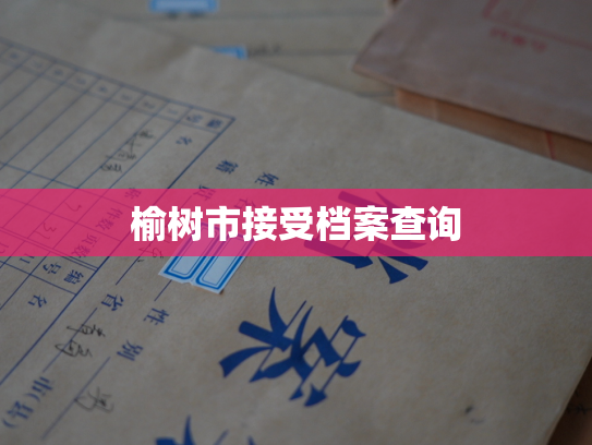 榆树市接受档案查询