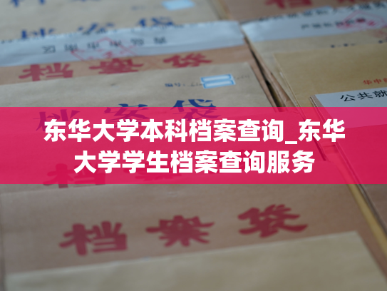 东华大学本科档案查询_东华大学学生档案查询服务