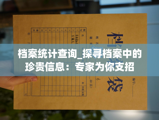 档案统计查询_探寻档案中的珍贵信息：专家为你支招