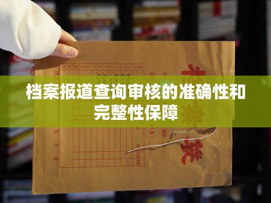 档案报道查询审核的准确性和完整性保障