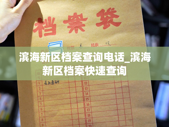 滨海新区档案查询电话_滨海新区档案快速查询