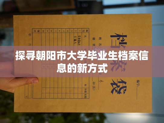 探寻朝阳市大学毕业生档案信息的新方式